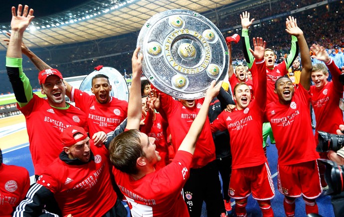 Bayern de Munique campeão alemão taça bundesliga (Foto: Reuters)