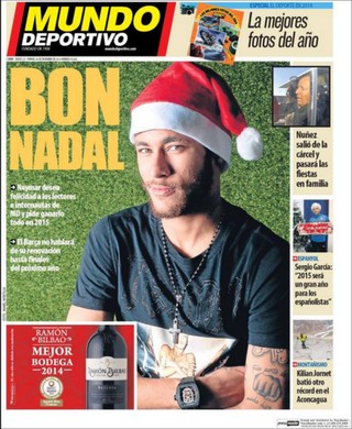 Neymar capa Mundo Deportivo (Foto: Reprodução / Twitter)