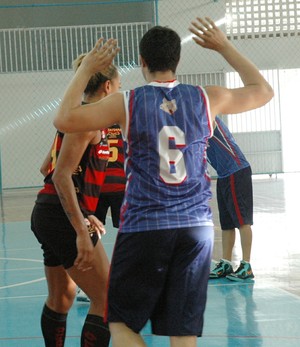 amistoso sport x ansef, ansef x sport, sport x ansef, basquete paraíba, basquete (Foto: Lucas Barros / GloboEsporte.com/pb)