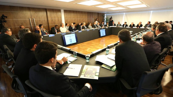 Reunião CBF Brasileirão (Foto: Rafael Ribeiro / CBF)