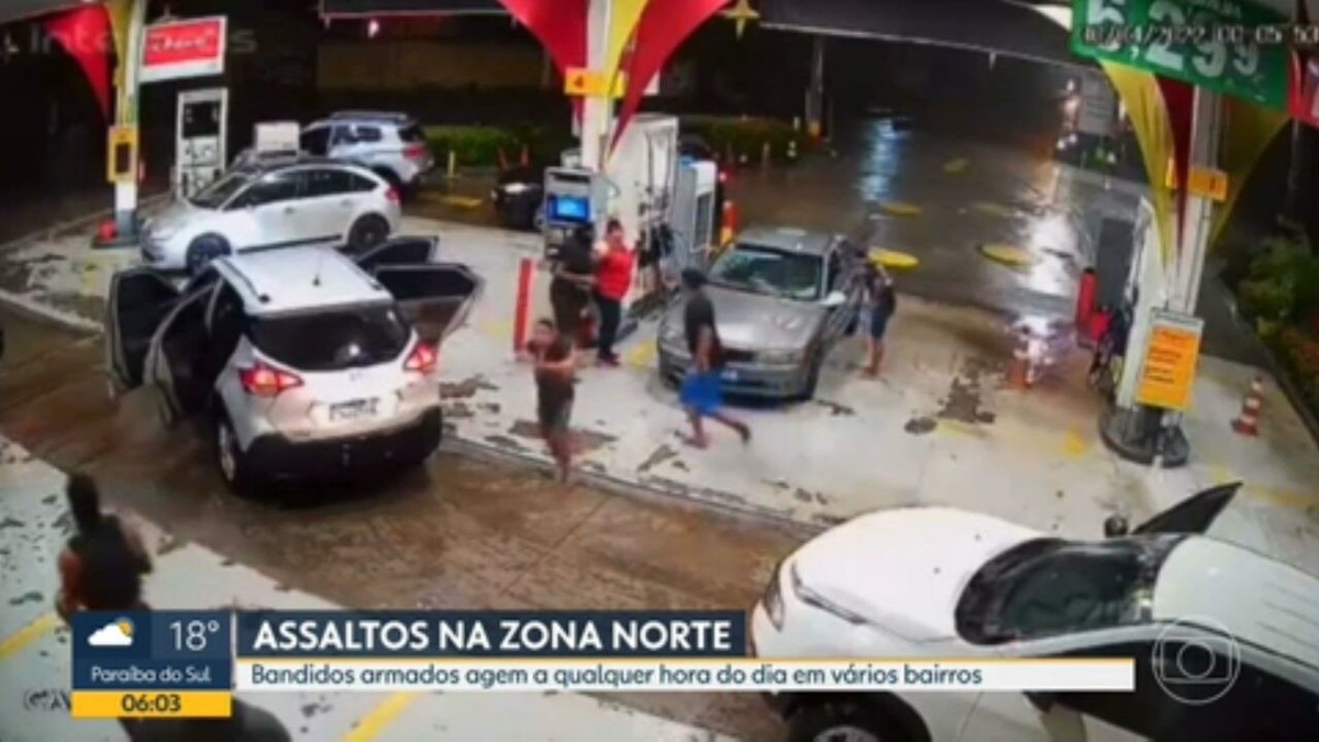 VÍDEO onda de assaltos aterroriza motoristas na Zona Norte do Rio