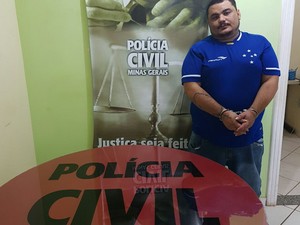 Mandado de prisão estava aberto desde outubro de 2016 (Foto: Polícia Civil/Divulgação)