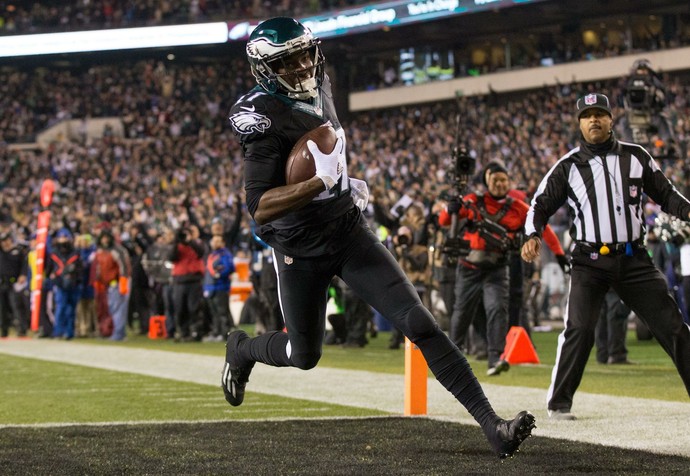 Philadelphia Eagles Nelson Agholor touchdown New York Giants (Foto: Reuters)