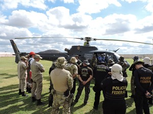 Operação contou com 40 policiais (Foto: Divulgação/ PF)