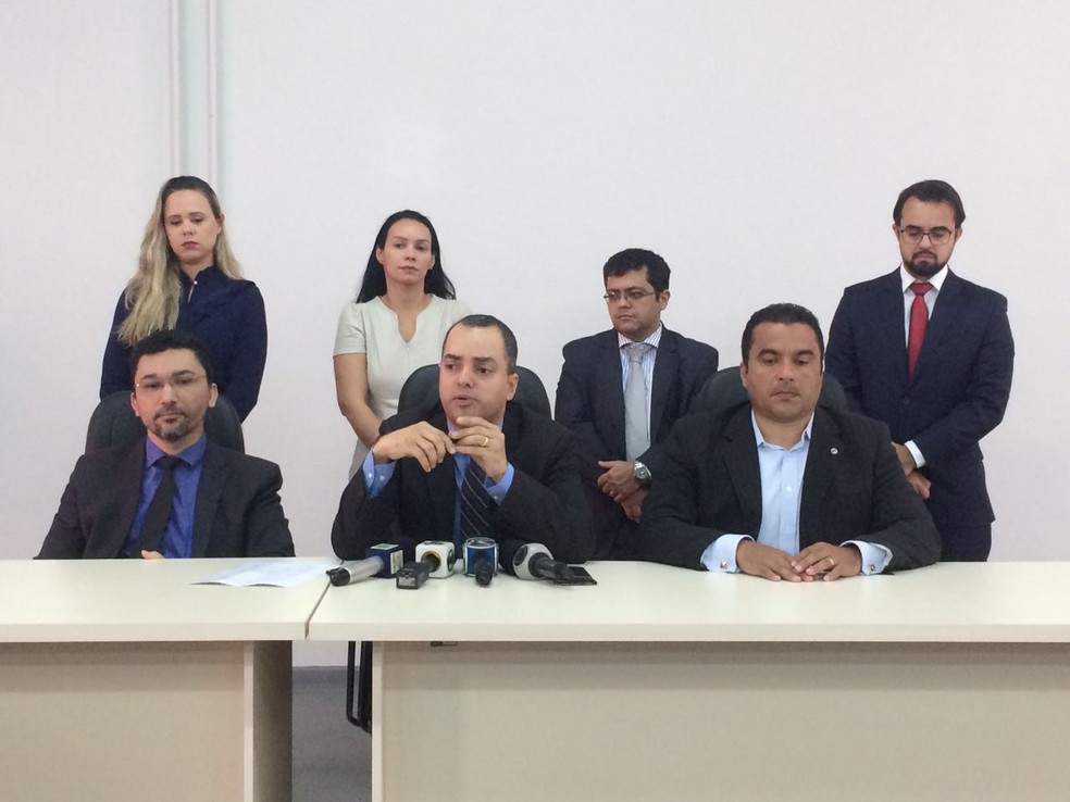 Juiz de direito titular da 1ª Vara Criminal e corregedor do presídio, Hugo Torquato (Foto: Anny Barbosa/G1)