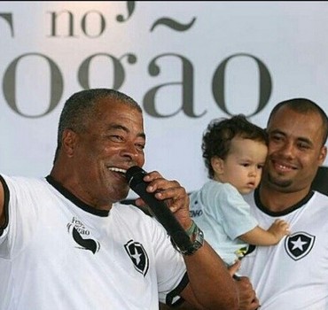 Jairzinho e Jair Ventura Botafogo (Foto: Reprodução / Instagram)