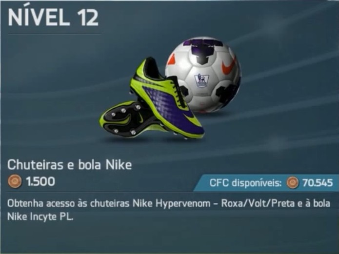 Desbloqueie chuteiras em Fifa 14 (Foto: Reprodução / TechTudo) Desbloqueie chuteiras em Fifa 14 (Foto: Reprodução / TechTudo)