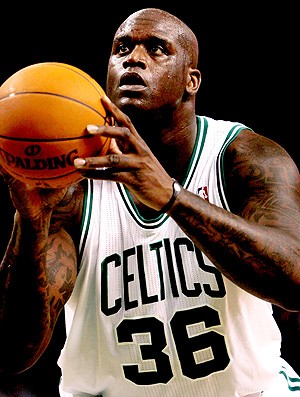 basquete Shaquille O'Neal celtics (Foto: agência Getty Images)