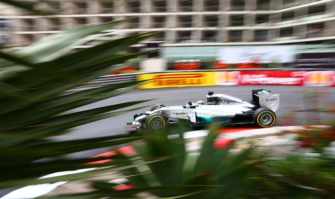 Lewis Hamilton, treino GP de Mônaco (Foto: Getty) Lewis Hamilton, treino GP de Mônaco (Foto: Getty)
