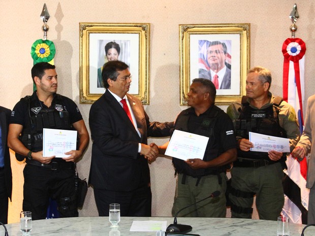 Agentes da Polícia Civil também foram premiados pelo número de apreensões (Foto: Gilson Teixeira / Secap)
