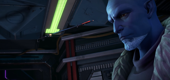 Guardians of the Galaxy The Telltale Series - Under Pressure: Yondu dá as caras neste capítulo (Foto: Reprodução/André Mello) Guardians of the Galaxy The Telltale Series - Under Pressure: Yondu dá as caras neste capítulo (Foto: Reprodução/André Mello)