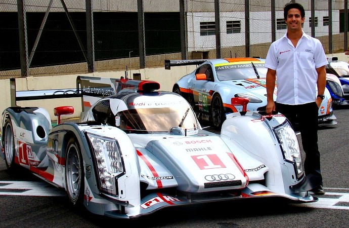 Lucas di Grassi Audi WEC (Foto: Marcio Arruda/SporTV)