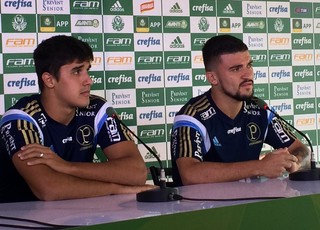 Após “pancadinha”, Thiago Martins e Victor Luís buscam reagir no Palmeiras
