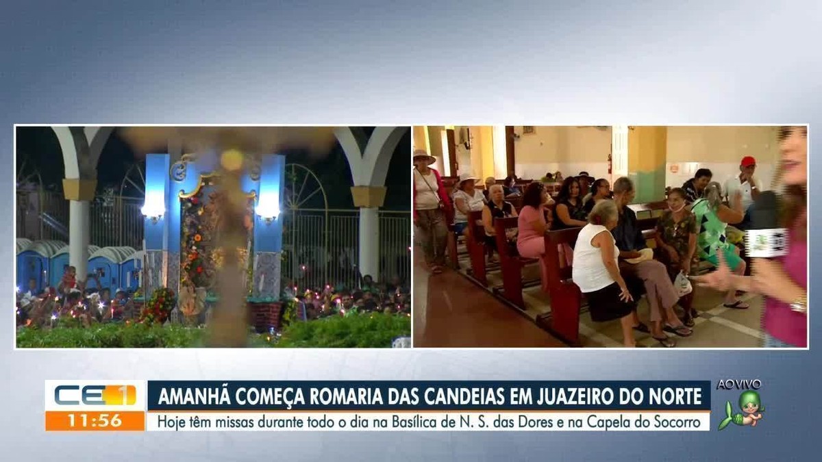 Romaria das Candeias reúne multidão de romeiros em Juazeiro do Norte