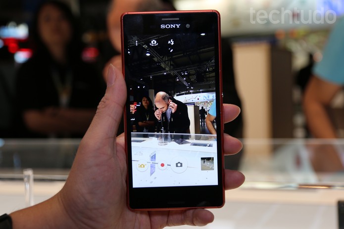 Sony Xperia M4 Aqua (Foto: Isadora Díaz/TechTudo) Sony Xperia M4 Aqua (Foto: Isadora Díaz/TechTudo)