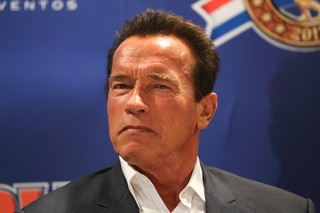 Arnold Schwarzenegger no Rio (Foto: Manuela Scarpa /Foto Rio News)