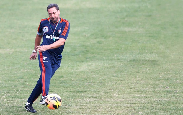 Vanderlei Luxemburgo Treino Fluminense (Foto: Ivo Gonzales / Agência O Globo)
