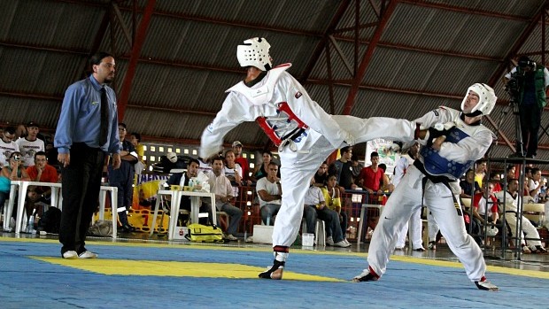 Taekwondo do Amazonas (Foto: Frank Cunha/GLOBOESPORTE.COM)
