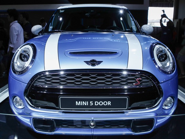 Mini 5 Door é um dos destaques do Salão do Automóvel de São Paulo (Foto: Caio Kenji/G1)