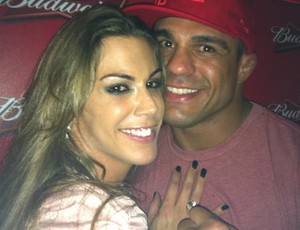 Joana Prado e Vitor Belfort UFC (Foto: Ana Hissa)