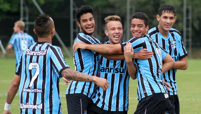 Grêmio sub-20 campeão estadual (Foto: Fernando Martinez/Aguante Comunicação)