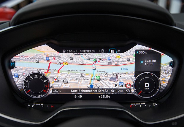 Interior do Audi TT 2014 (Foto: Divulgação) Interior do Audi TT 2014 (Foto: Divulgação)