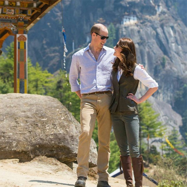 Príncipe William e Kate Middleton (Foto: Instagram)