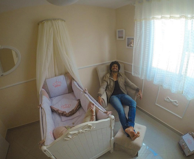Jesus Luz mostra o quarto da filha (Foto: Reprodução/Instagram)