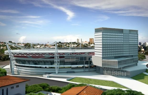 Projeto do São Paulo para o estádio (Foto: Reprodução/Divulgação)