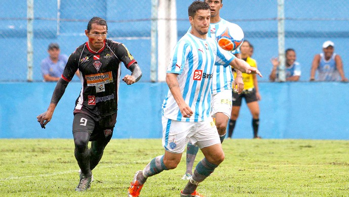 Aru no jogo Gavião Kyikate contra Paysandu (Foto: Ricardo Lima / Futura Press)