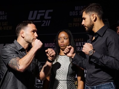 Frankie Edgar x Yair Rodriguez (Foto: Evelyn Rodrigues) Frankie Edgar x Yair Rodriguez (Foto: Evelyn Rodrigues)