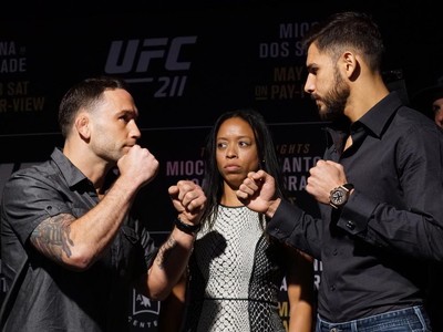 Frankie Edgar x Yair Rodriguez (Foto: Evelyn Rodrigues)