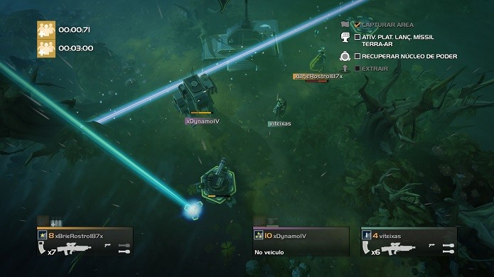Helldivers tem caráter coletivo (Foto: Reprodução/Victor Teixeira)