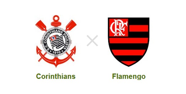 Corinthians e Flamengo se enfrentam neste domingo (03) (Foto: Reprodução)