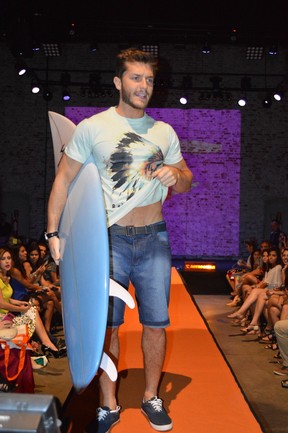 Klebber Toledo em evento de moda no Recife (Foto: Felipe Souto Maior/ Ag. News)