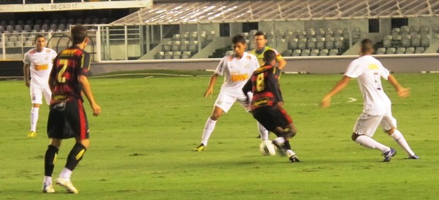 Santos Sport Copa do Brasil Sub-20 (Foto: Lincoln Chaves / Globoesporte.com)