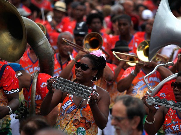 Bateria da Banda de Ipanema (Foto: Pilar Olivares / REUTERS)