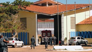 Penitenciária Estadual de Alcaçuz, no RN (Foto: Ricardo Araújo/G1)