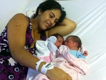 Mãe das gêmeas morreu na madrugada da última quarta-feira (15). (Foto: Marciane Vilalba/ Arquivo pessoal)