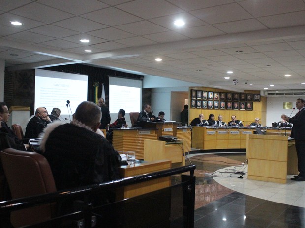 Juiz auxiliar Antônio Oliveira destacou vantagens na agregação de comarcas (Foto: Catarina Costa/G1 PI) Juiz auxiliar Antônio Oliveira destacou vantagens na agregação de comarcas (Foto: Catarina Costa/G1 PI)