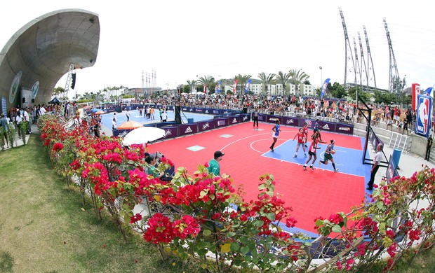 Parque Madureira recebe o NBA 3X (Foto: Gaspar Nobrega / Inovafoto / Divulgação)