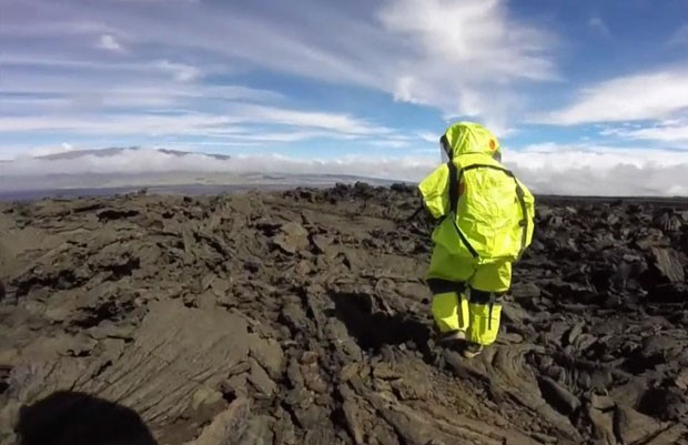 Após um ano isolado em vulcão, grupo diz ser possível viver em Marte (Foto: Reprodução/BBC)