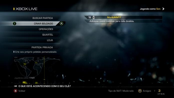 Call of Duty Ghosts: como criar e editar classes no game (Foto: Reprodução/Murilo Molina)
