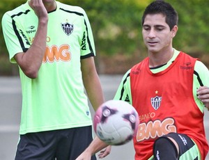Danilinho não é liberado para falar com a imprensa (Foto: Bruno Cantini / Site Oficial do Atlético-MG)
