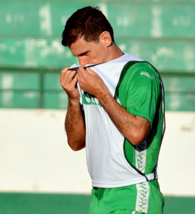 Fumagalli meia Guarani (Foto: Murilo Borges)