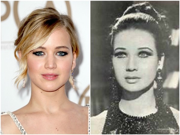 Jennifer Lawrence e Zubaida Tharwat  (Foto: Getty Images/Divulgação)