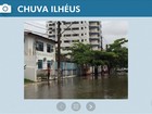 Fortes chuvas causam alagamentos, derrubam árvores e antena na Bahia