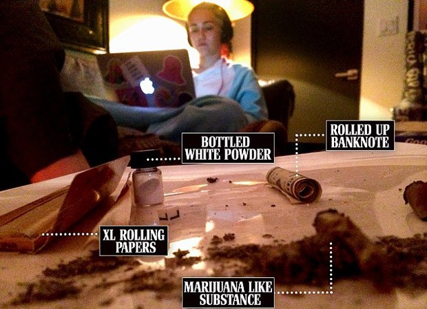 Miley Cyrus (Foto: Reprodução/National Enquirer) Miley Cyrus (Foto: Reprodução/National Enquirer)