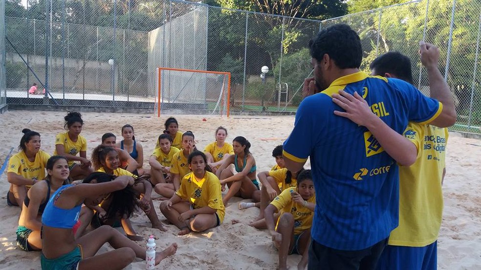 Seleções estavam treinando em São Paulo quando receberam a notícia (Foto: Arquivo Pessoal)