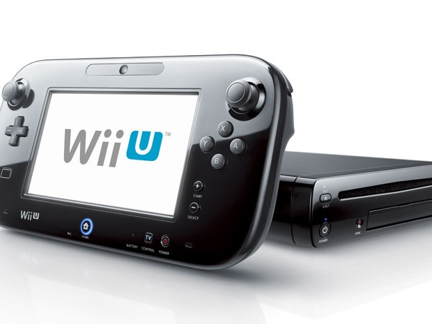 O Wii U e o GamePad na cor preta (Foto: Divulgação)